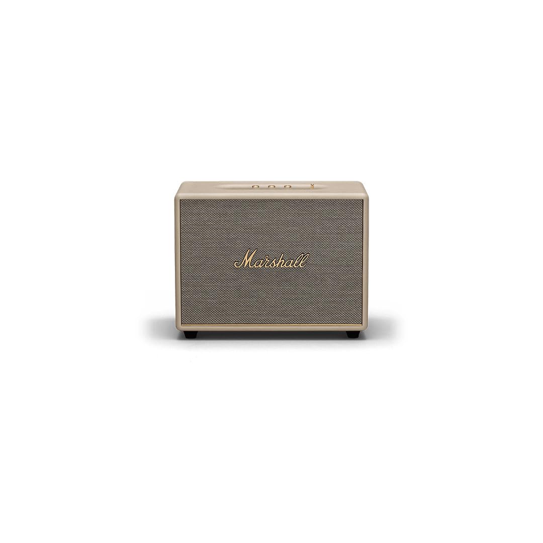 Marshall Woburn III Wireless Bluetooth Powered Speaker (Cream), 150 Watts