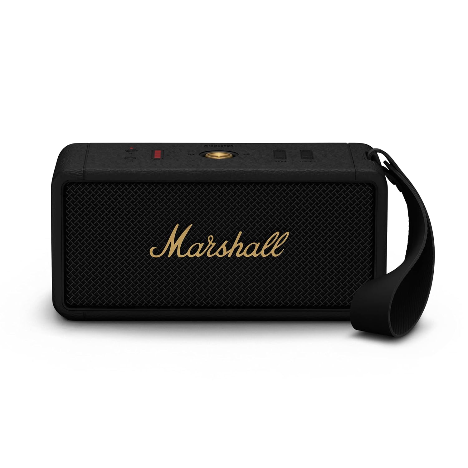 Marshall Middleton Portable Bluetooth Speaker with 20+ Hours of Portable Playtime, 360° Sound, Dust