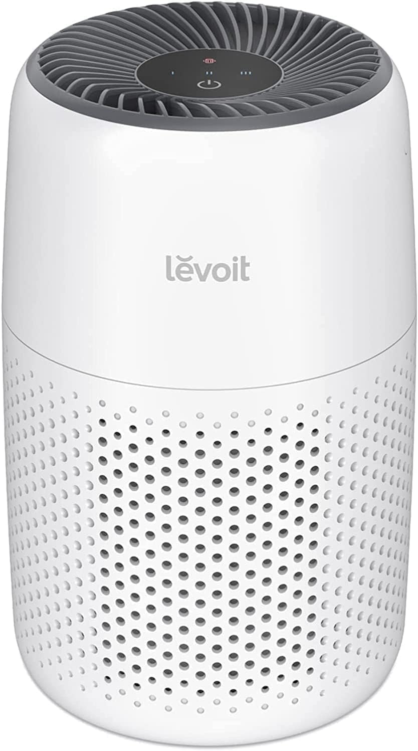 LEVOIT Core Mini Air Purifier For Coverage Area 183 Sq Ft, H13 Truehepa Filter, Remove 99.97% Dust,