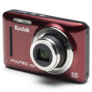 Kodak PIXPRO Friendly Zoom FZ53 16 MP Digital Camera with 5X Optical Zoom and 2.7" LCD Screen (Red)