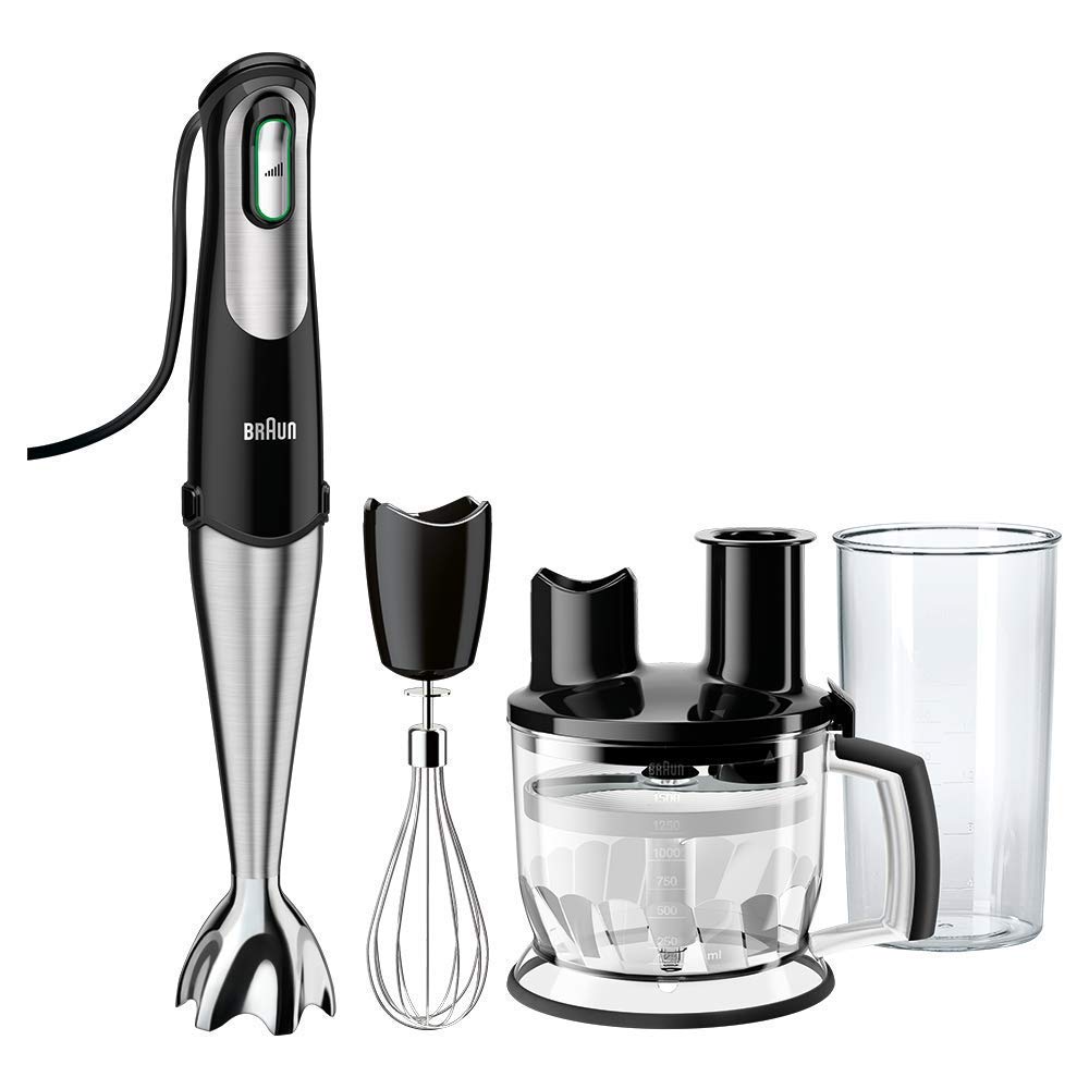 Braun MQ7075X 1000-Watt Hand Blender (Black)