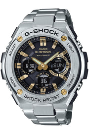 Casio G-Shock G-STEEL GST-W100 Series Radio Solar Wristwatch gold Stainless steel band