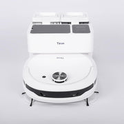 TIRON TRV 40 PRO Roller Mop Robot Vacuum Cleaner, Self-Empty Station, 12000 Pa Suction, 5200 mAh. LI