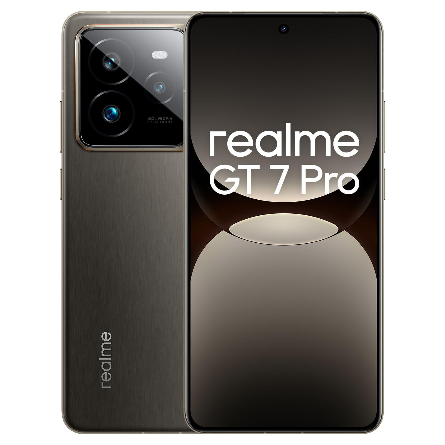 realme GT7 Pro 5G Smartphone 16+512 Galaxy Grey, 6.78 inch Screen, 120Hz Quad-Curved Display, 5800mA