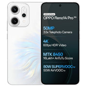 OPPO Reno14Pro 5G (Pearl White, 12GB RAM, 256GB Storage)