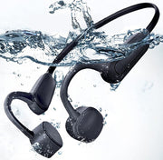 Bone Conduction Headphones Waterproof Headphones for Swimming - Bluetooth MP3 Player Wireless IPX8 S