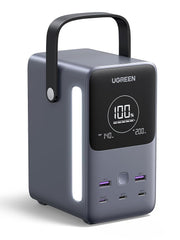 UGREEN 300W 48,000mAh Portable Charger Power Bank with Smart Digital Display, Lighting and SOS Mode,