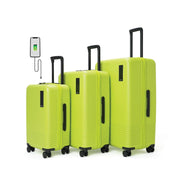 Mokobara The Set of Polycarbonate Hardsided Luggage | 8 Wheel Trolley Bag, with USB Charging Socket
