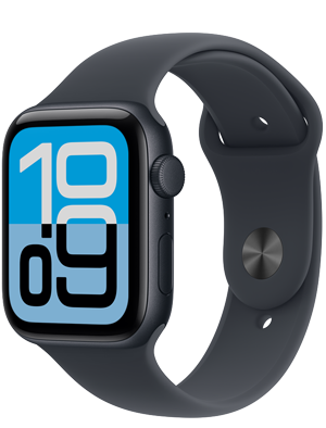 Apple Watch SE 3 Midnight Aluminium Case with Midnight Sport Band 40mm GPS S/M