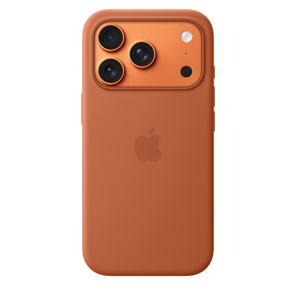 iPhone 17 Pro Silicone Case with MagSafe Orange