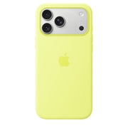 iPhone 17 Pro Max Silicone Case with MagSafe Neon Yellow