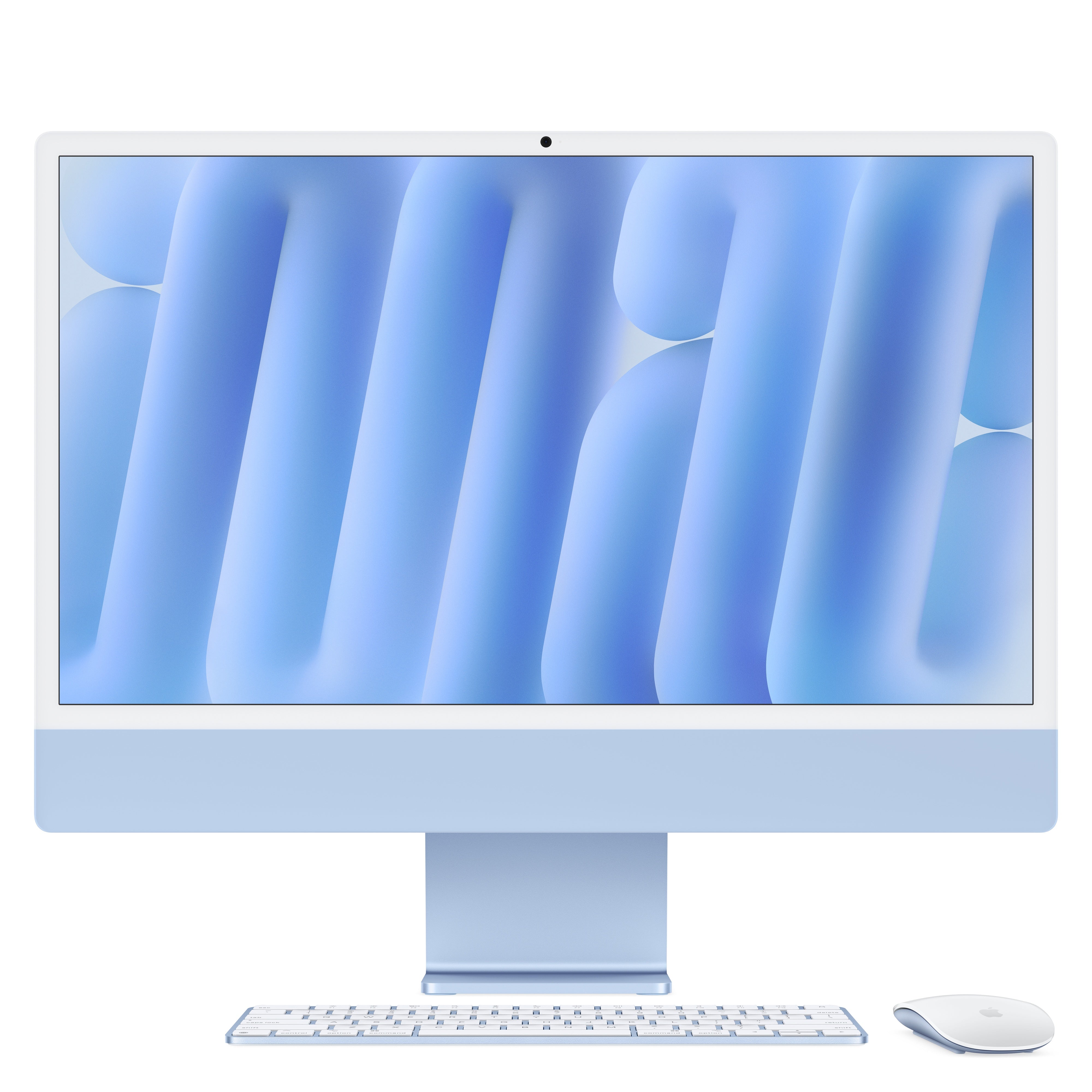24-inch iMac with Retina 4.5K display: Apple M4 chip with 8‑core CPU and 8‑core GPU, 16GB, 256GB SSD - Silver